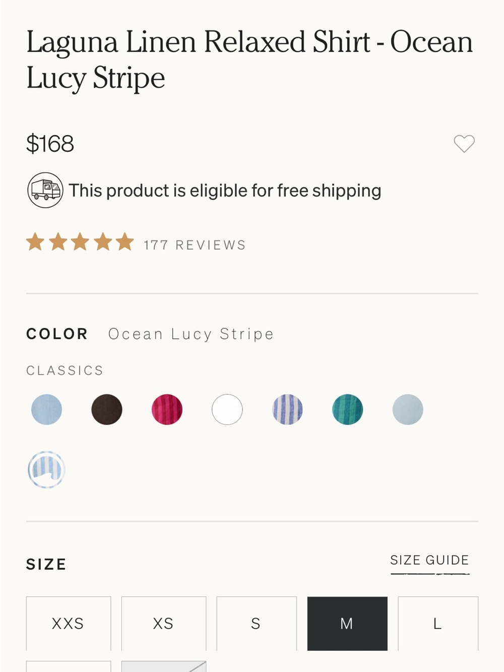 Laguna Linen Relaxed Shirt - Ocean Lucy Stripe - Picture 5 of 10